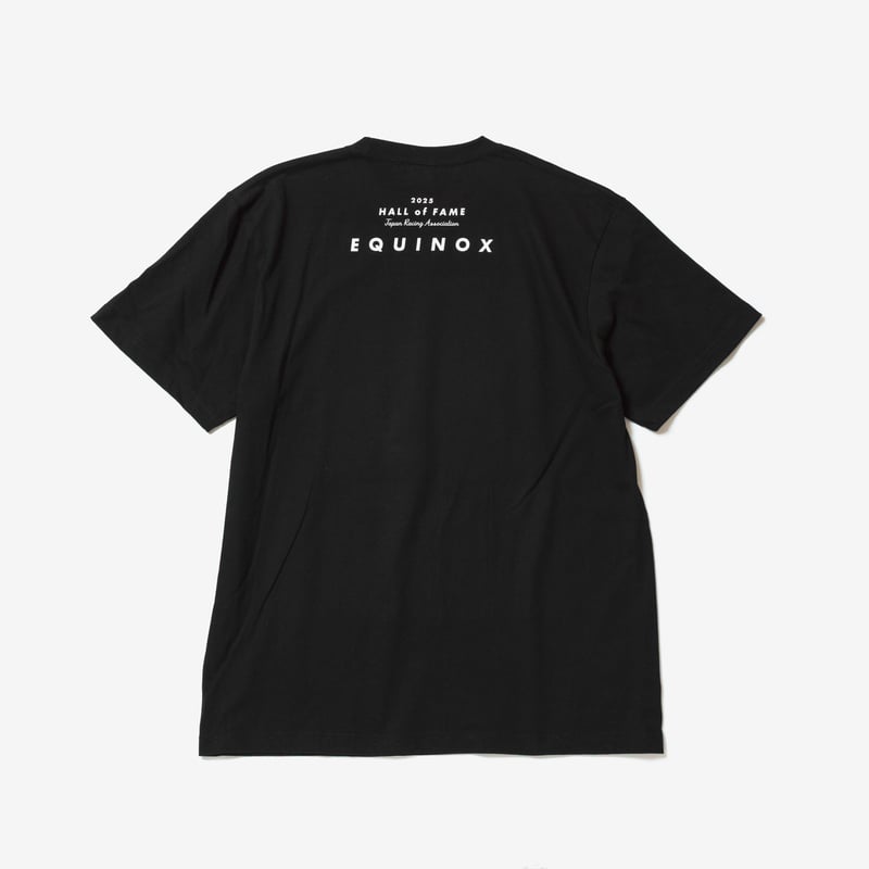 イクイノックス顕彰馬選定記念 グラフィカルTシャツAパターン（黒