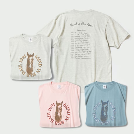 ウインドインハーヘア グラフィカルTシャツBパターン（ピンク/Pink）