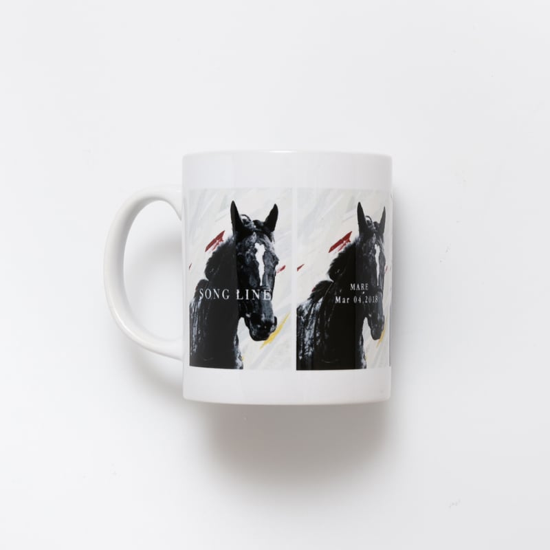 ソングライン引退記念グラフィカルマグカップ | HORSEGOODSnet