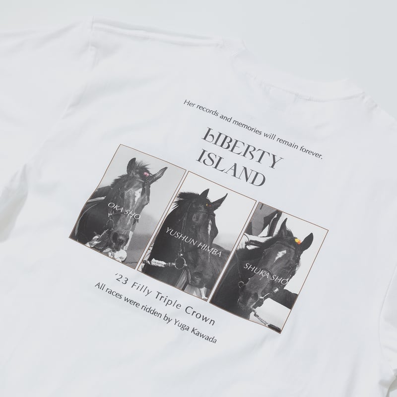 リバティアイランド メモリアルグッズ グラフィカルTシャツBパターン 