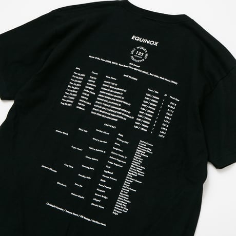 イクイノックス引退記念グラフィカルTシャツCパターン（黒/Black）