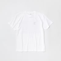 クロワデュノール グラフィカルTシャツBパターン（白/White）