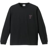 レシステンシア引退記念グラフィカルロングスリーブTシャツ（黒/Black）