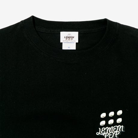 レモンポップ グラフィカルロングスリーブTシャツ（黒/Black）