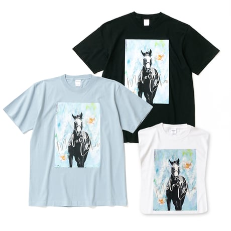 メロディーレーン グラフィカルTシャツAパターン（白/White）