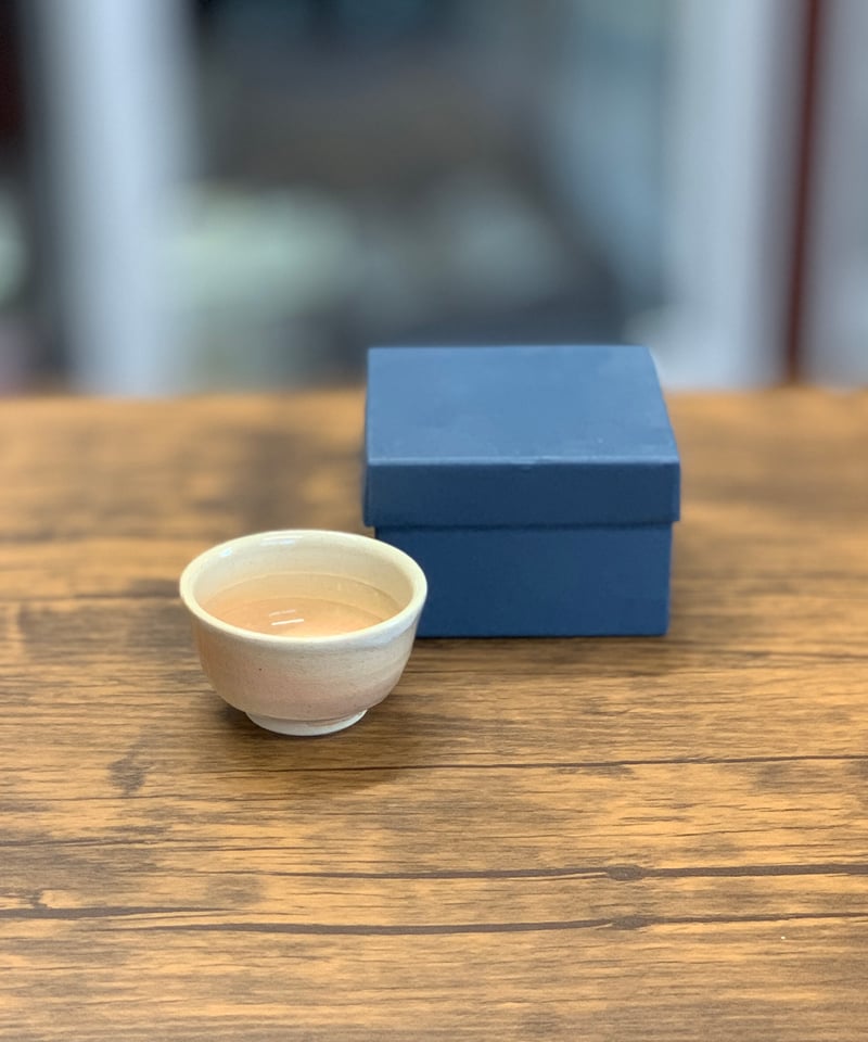 萩焼お猪口 粉引(太) 坂倉正紘(十六代坂倉新兵衛)作 【日本酒屋