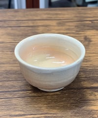 萩焼お猪口 粉引(太) 坂倉正紘(十六代坂倉新兵衛)作 【日本酒屋オリジナル】