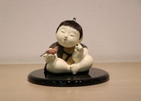 美品希少 1940年代 共箱無◆玉水人形 岡本玉水作 「初午」御所人形/日本人形 月」 岡本玉水 共箱. | 林人形工房 ネットショップ｜長野県松本市