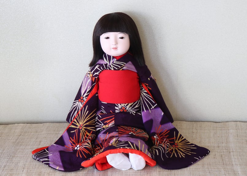 二代目松乾斎東光 18号お座り 礼子 | 林人形工房 ネットショップ｜長野