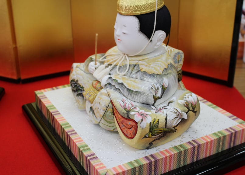 ふるさと瑞宝雛福井県大野市 石川潤平作 竹垣諒彩色 （見本品） | 林