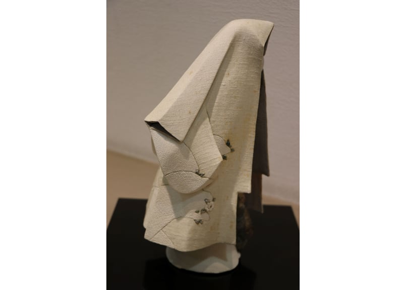 岩瀬なほみ　木彫布貼人形　蛍 雪」 岩瀬なほみ 木彫布貼り 彩色 共箱 | 林人形工房 ネットショップ