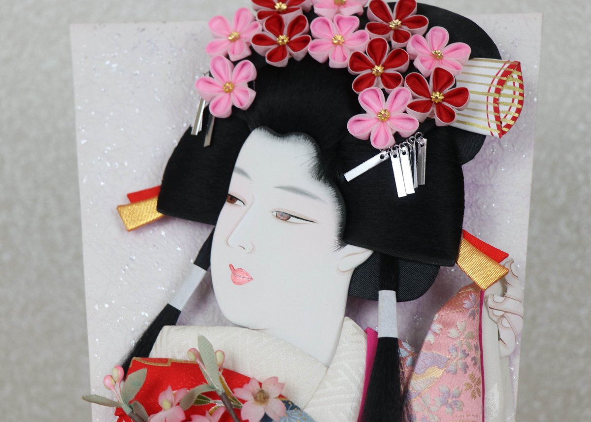 楽天市場】匠一好 羽子板の通販 正絹♪ 桜 × 黒色〈48cm 匠一