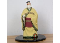 雪」 岩瀬なほみ 木彫布貼り 彩色 共箱 | 林人形工房 ネットショップ