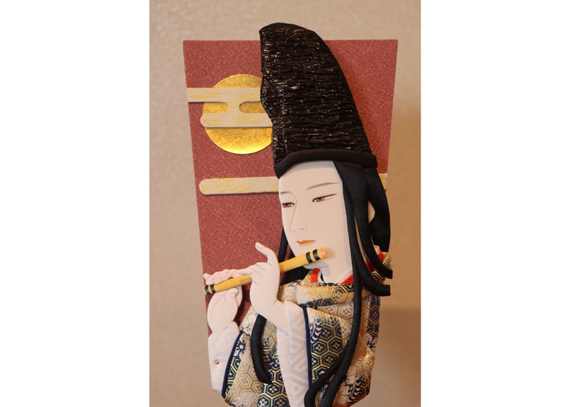 可惜夜月（あたらよづき）の調べ 13号恋笛 むさしや豊山作 スタンド