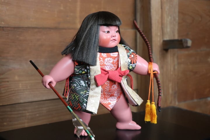 御所人形「笛」故・樫村瑞観作 樫村瑞観作」 金時 | 林人形工房 ネットショップ｜長野県松本市