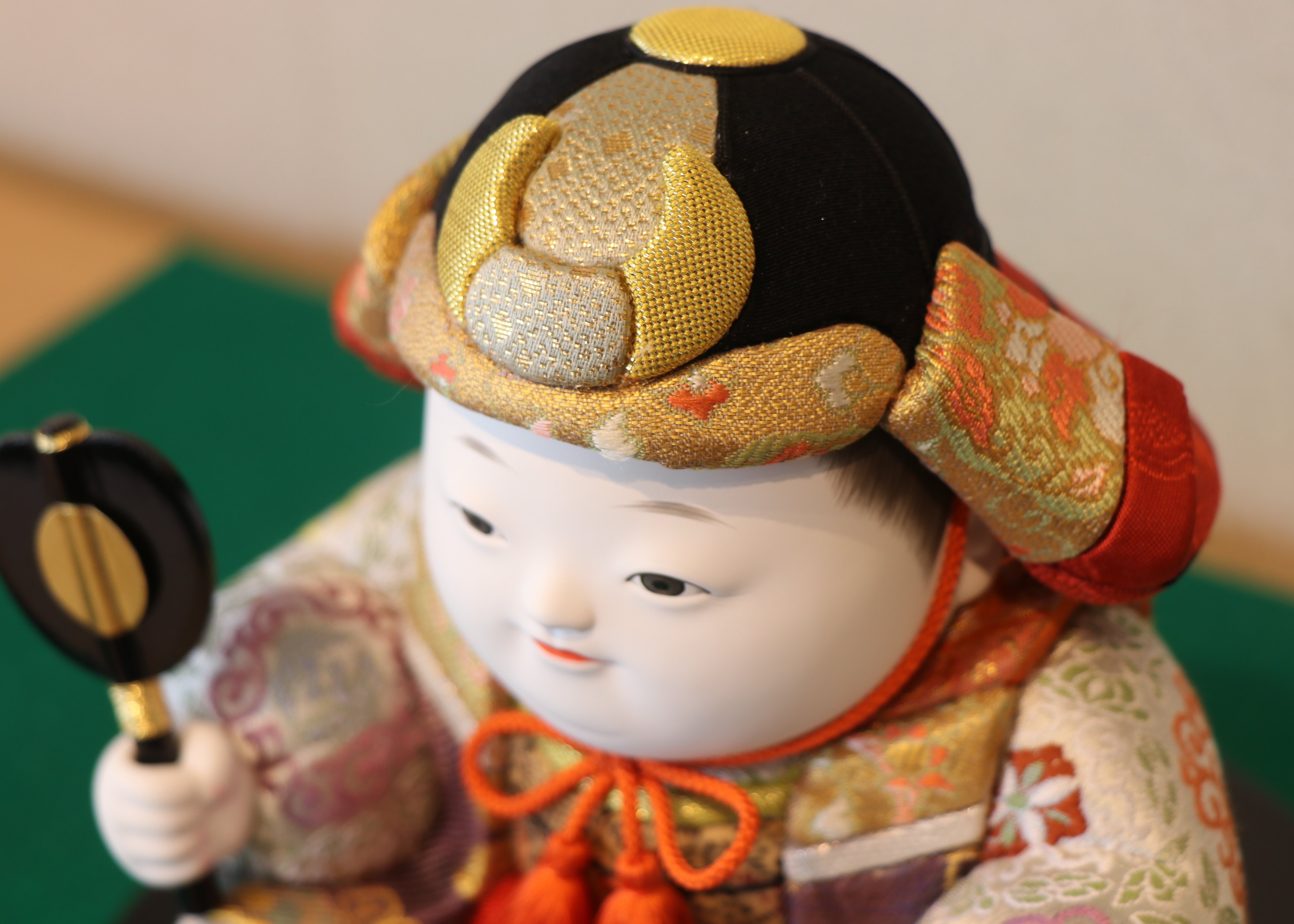 おぼこ大将 石川潤平作 乾坤一擲 五月人形 おぼこ大将 Haku－博・草－ 三代目石川潤平作 | 林人形工房 ネット