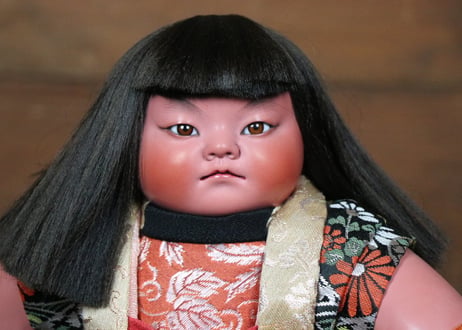 御所人形「笛」故・樫村瑞観作 樫村瑞観作」 金時 | 林人形工房 ネットショップ｜長野県松本市