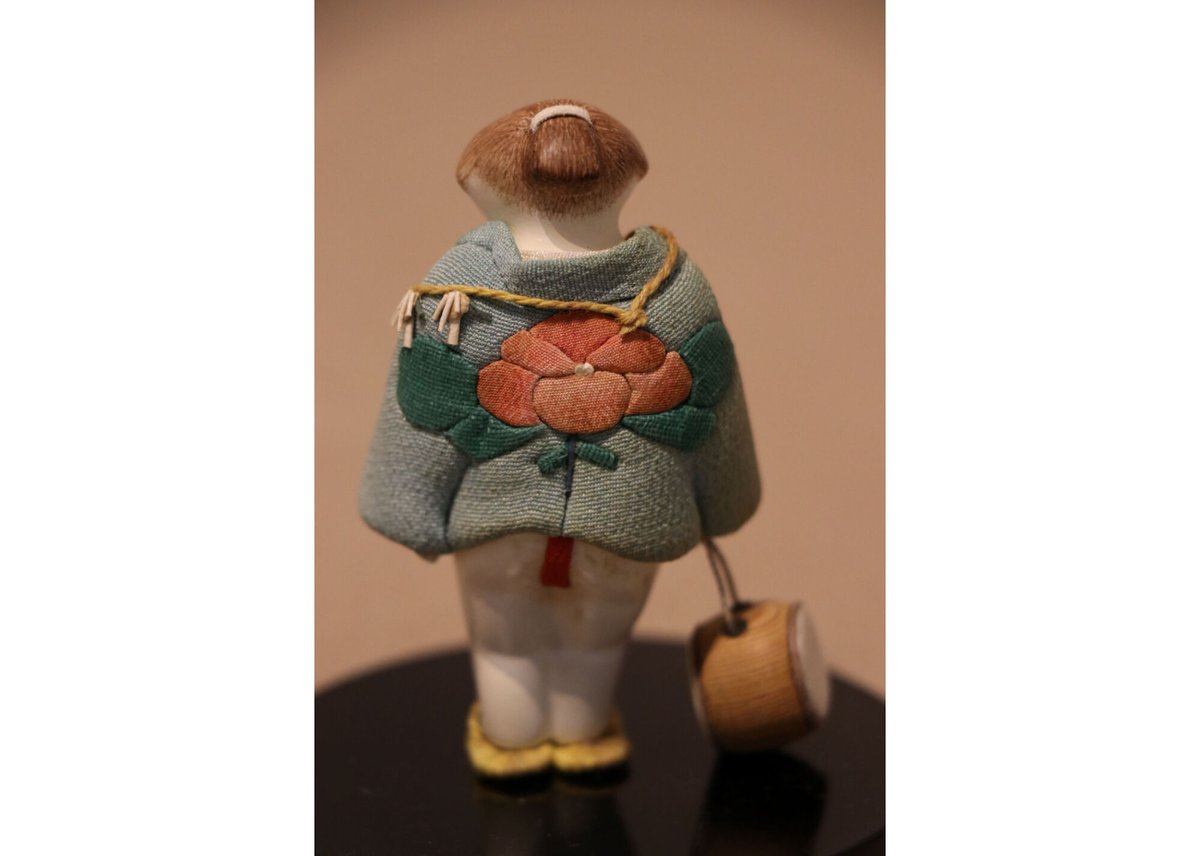 祭りはすんだ」 堀 柳女 木彫布貼り 共 | 林人形工房 ネットショップ