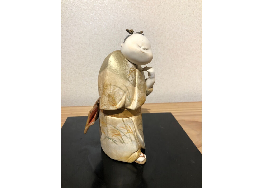 すすきの道」 野口園生 木彫紙塑 桐合わせ箱 | 林人形工房 ネット