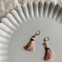 fringe pink  pierce