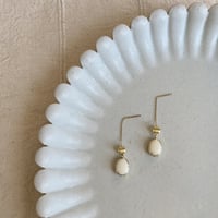 ivory gold 2way pierce
