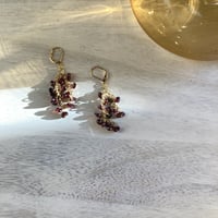 garnet fringe pierce