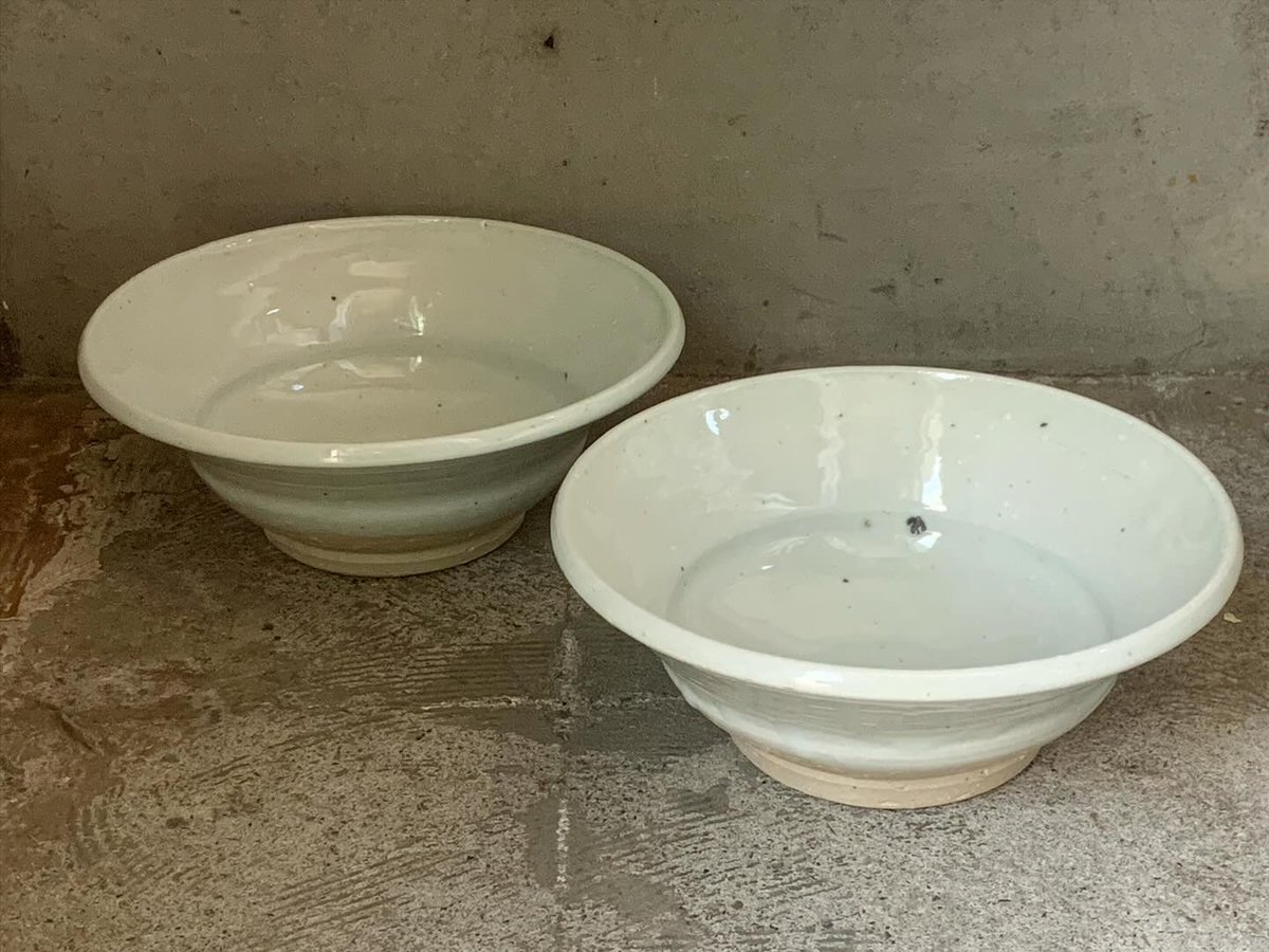 田鶴濱守人 白磁七寸鉢 | GARAGE