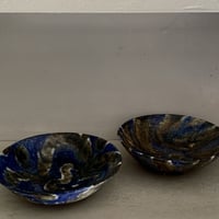 高田谷将宏 鉄絵呉須 七寸浅鉢