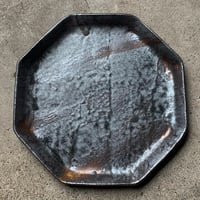 平澤春美 八角皿