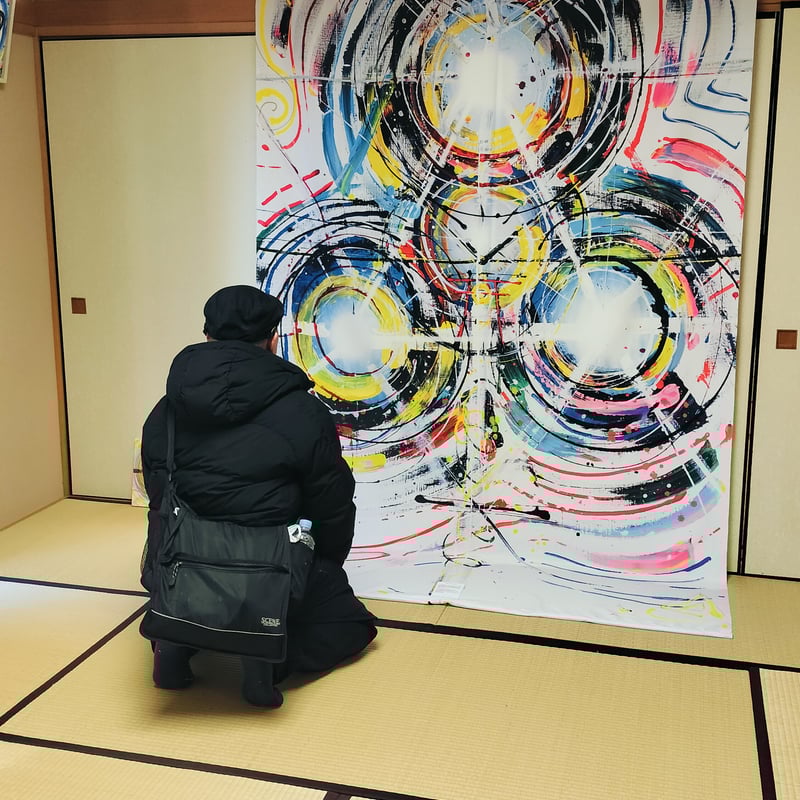 Trinity 三位一体 【大型アートタペストリー】 | Fuzuki Arai Trinity 三位一体 【大型アートタペストリー】 | Fuzuki Arai