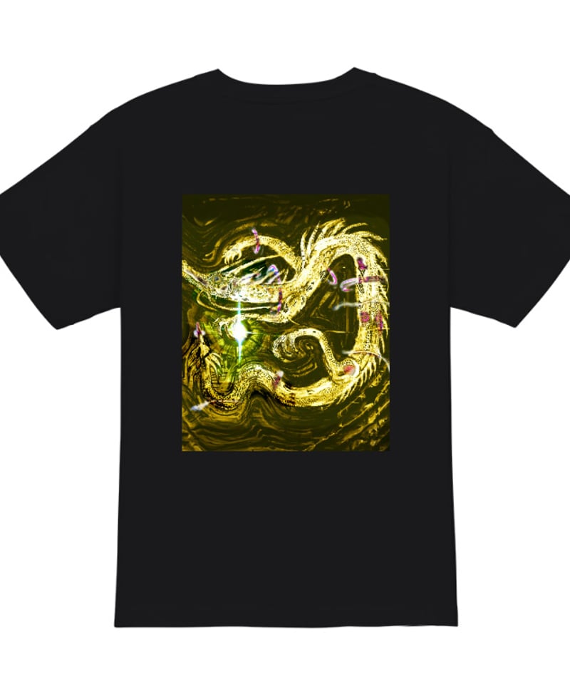 Gold Dragon] T-SHIRTS [金龍] バックプリントTシャツ | Fuzu