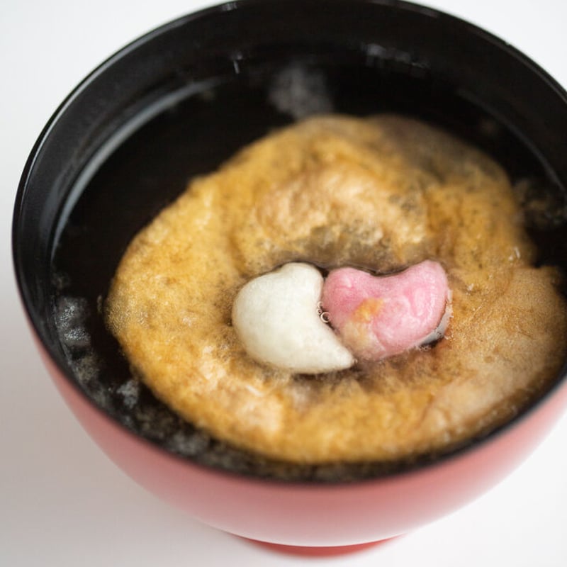 蛤志るこ 5個入り 復刻版箱 (小豆4個 , 抹茶1個) | 武蔵屋総本店