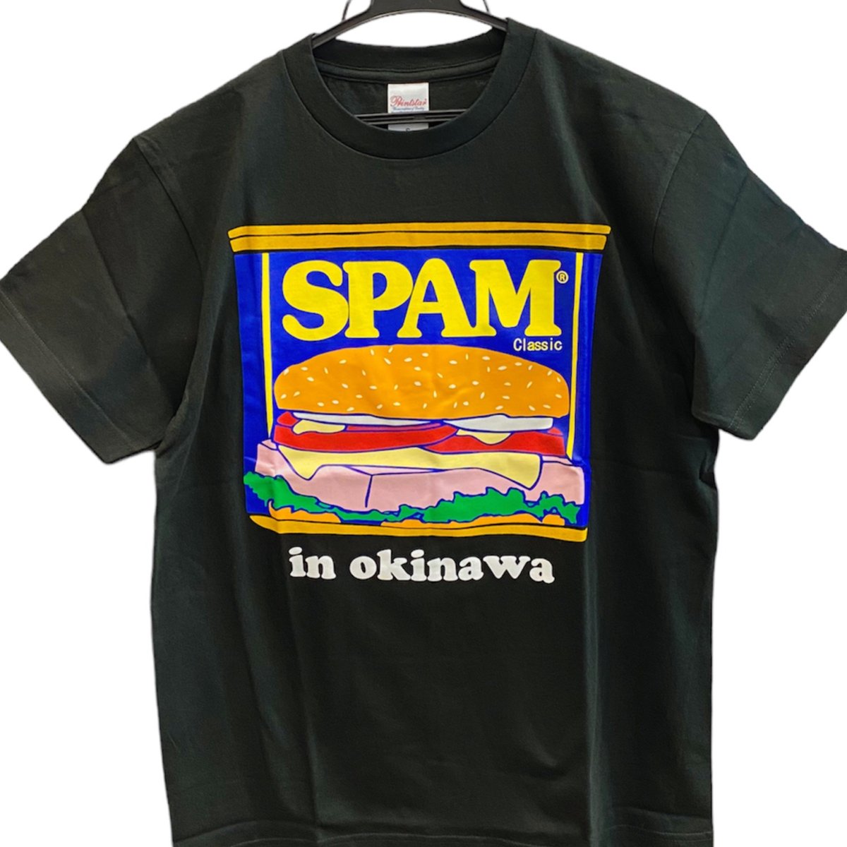 SPAM スパム 缶詰 Tシャツ 沖縄 | やしの木