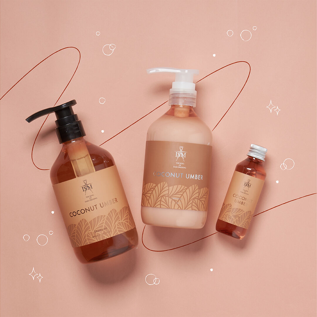 新品未使用】ISM ヘアオイル ココナッツアンバー80ml×5本セット