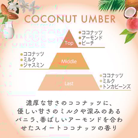 ISM トリートメント ココナッツアンバー　つめかえ COCONUT UMBER