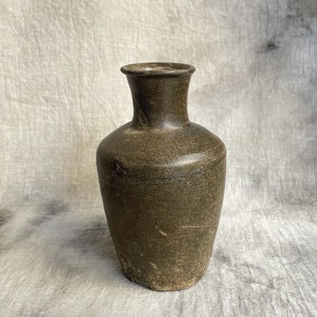 壺　甕　瓶　花瓶 鉄花器・双耳壺・フラワーべース・No.240120-09・梱包サイズ120