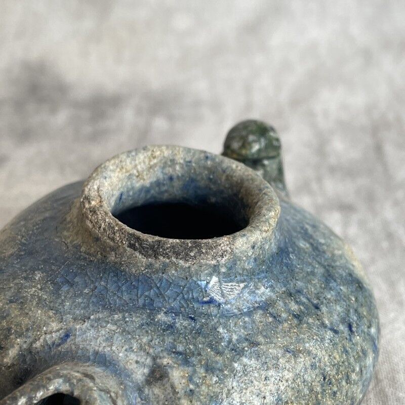 ペルシャ 藍釉灯火器 | Antiques そらんじ