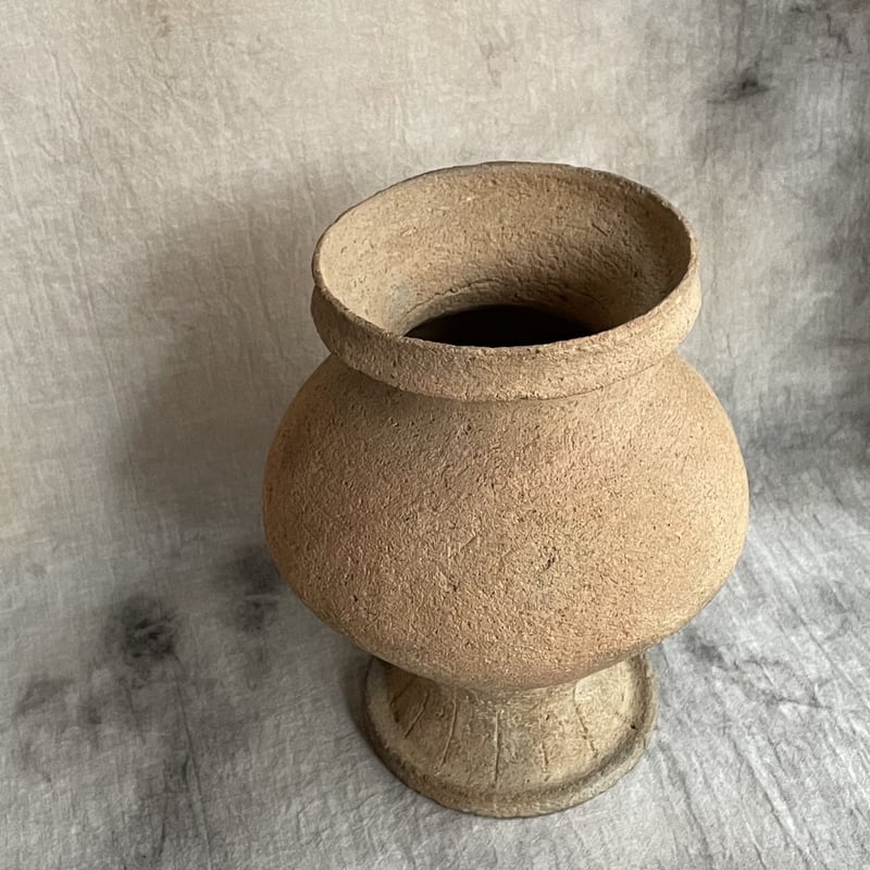 m*a様 発掘品　弥生土器の小壺　シャープな形　珍しい状態良好！ m*a様 発掘品 弥生土器の小壺 シャープな形 珍しい状態