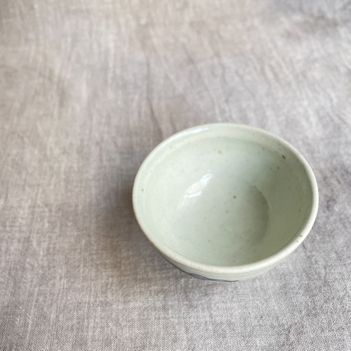 吉田崇昭 染付雨龍文盃 | Antiques そらんじ
