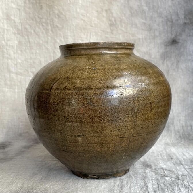 李朝 鉄釉壺 | Antiques そらんじ 李朝 鉄釉壺 | Antiques そらんじ