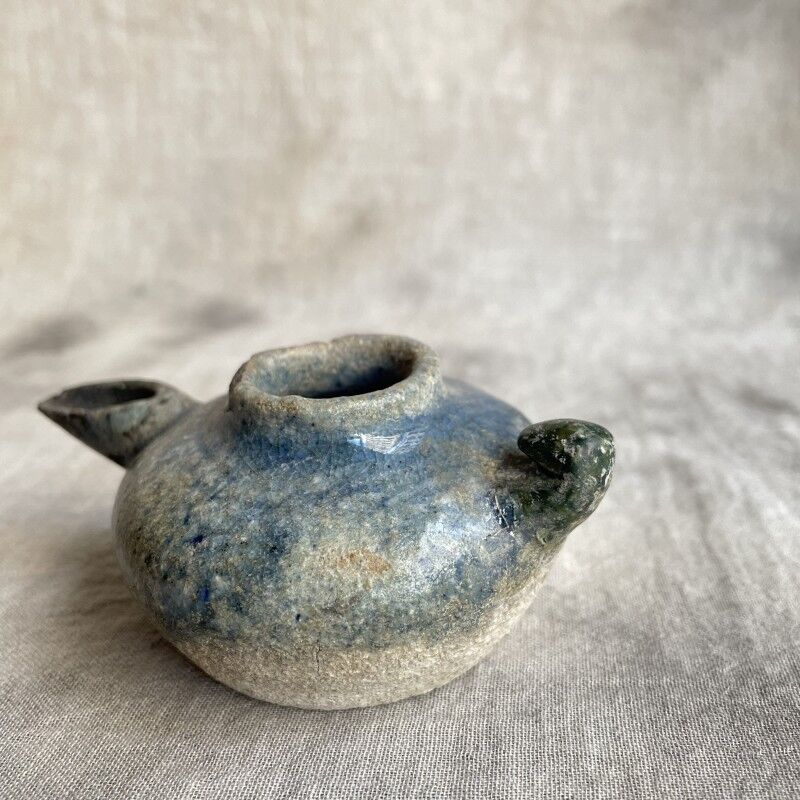 ペルシャ油壺燭台アンダーソン土器オイルランプ灯火器燈火器