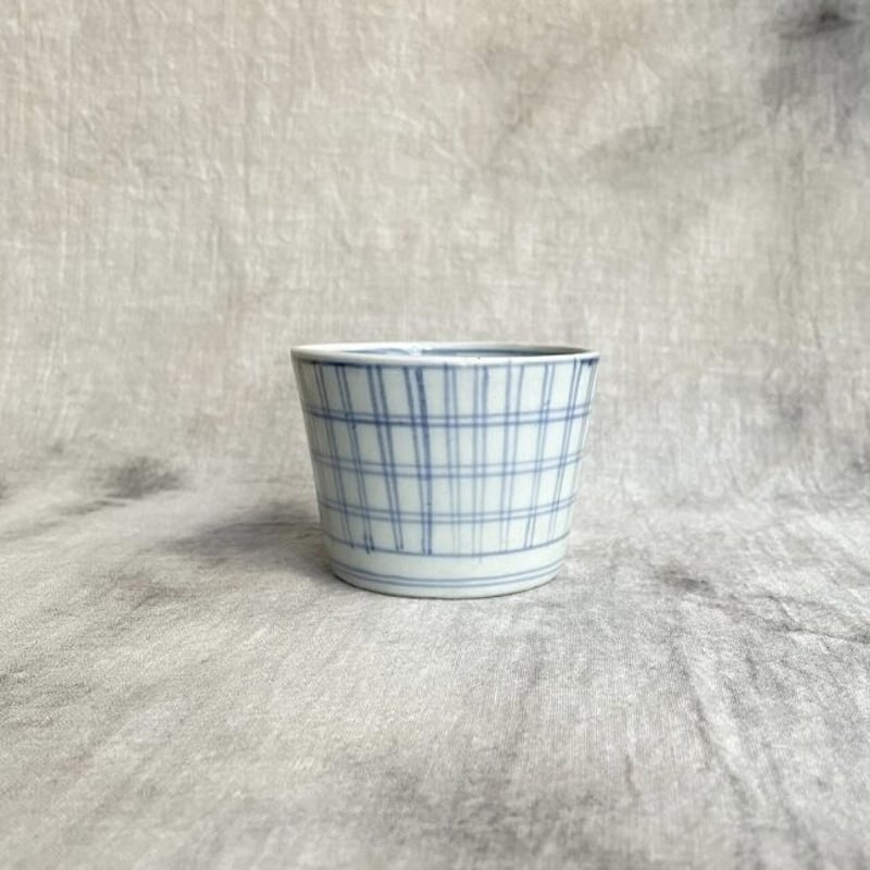 古伊万里 格子文猪口 | Antiques そらんじ 古伊万里 格子文猪口 | Antiques そらんじ