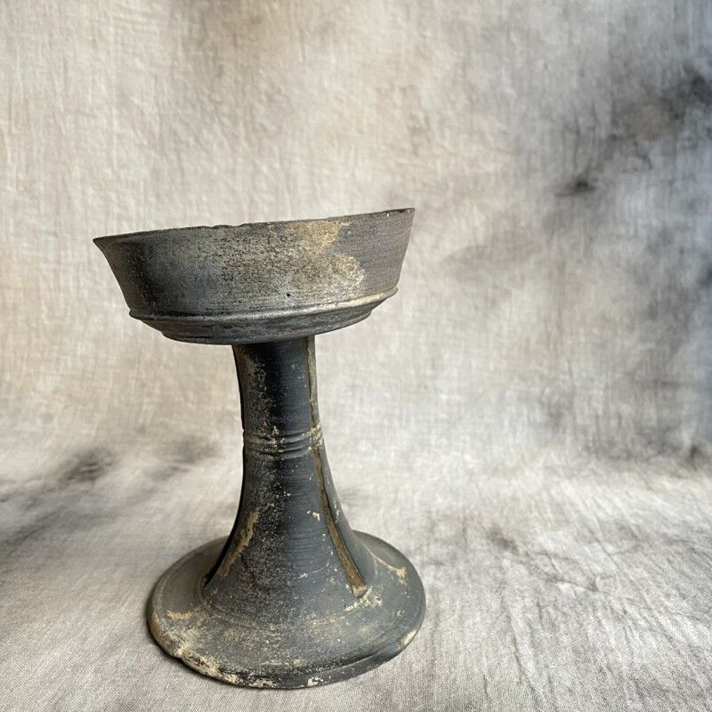 須恵器　新羅土器　透かし高台　高台杯　高台壺　y353 須恵器 新羅土器 透かし高台 高台杯 高台壺 y353 須恵器 高杯 - 京都