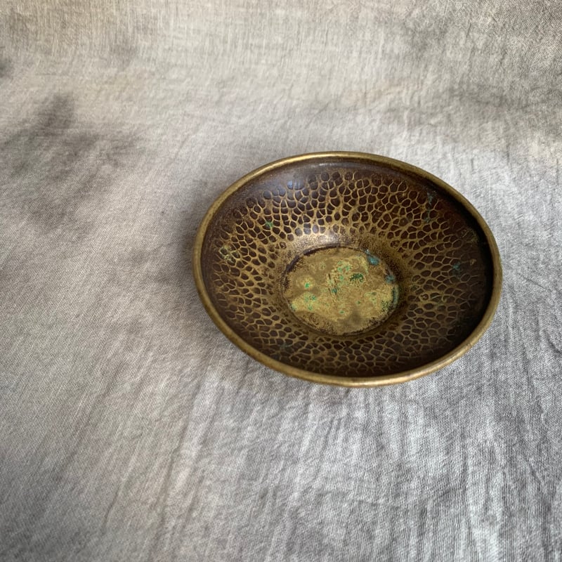 銅製 丸茶托（三枚組） | Antiques そらんじ