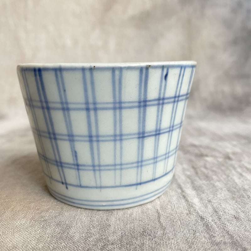 古伊万里 格子文猪口 | Antiques そらんじ 古伊万里 格子文猪口 | Antiques そらんじ