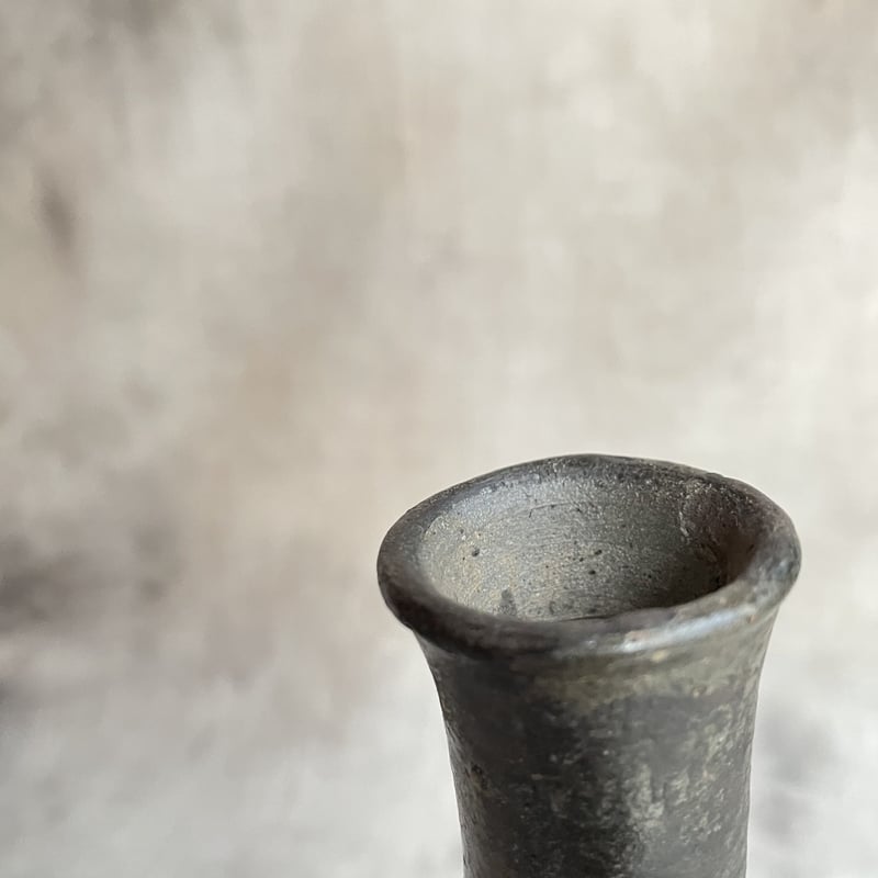 新羅土器　新羅窯　現代　花入　茶道具 新羅土器 新羅窯 現代 花入 茶道具