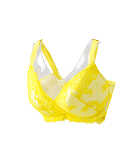 Luxe Yellow Bra