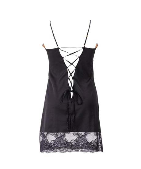 LUISA Black Slip