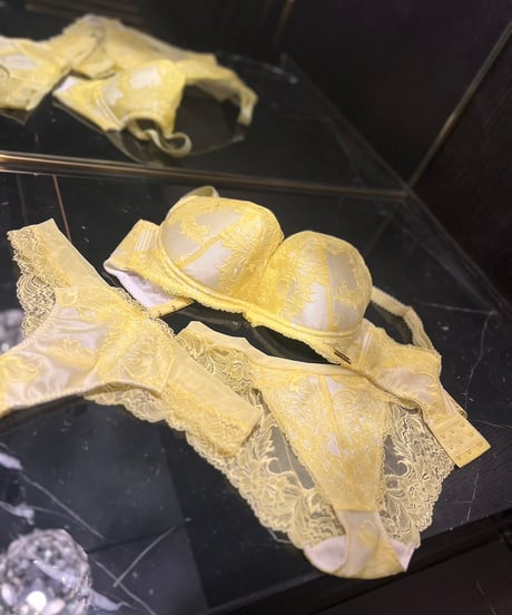 Luxe Yellow Bra