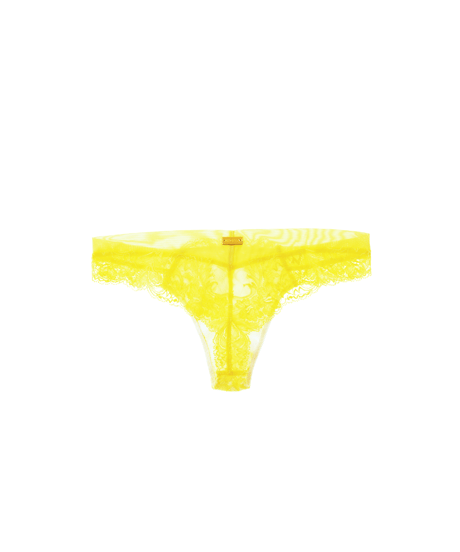 Luxe Yellow Tanga